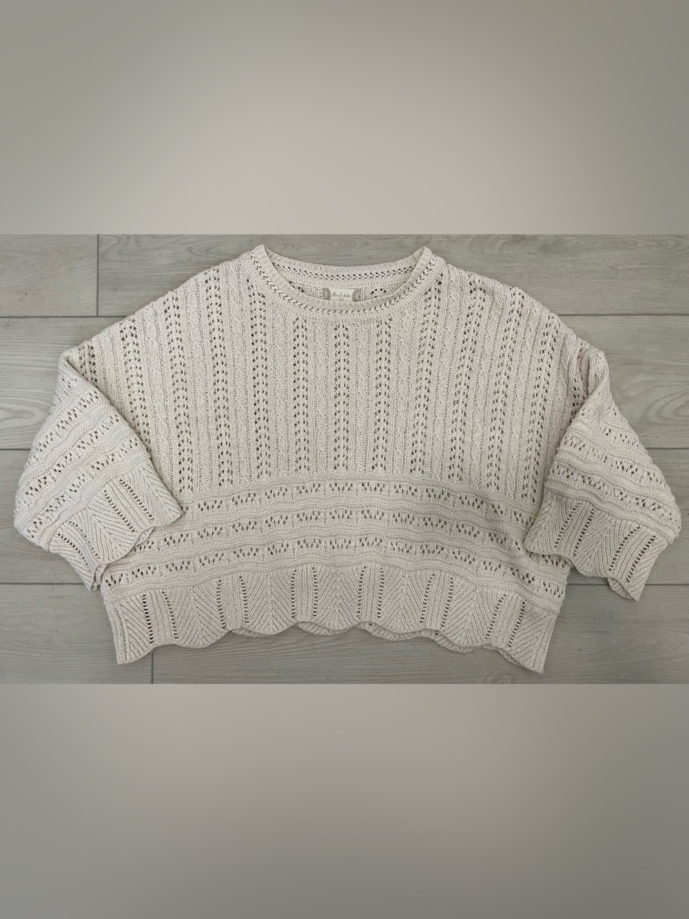Altar’d State Oversized Cropped Knit Sweater